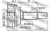 FEBEST 0110-NCP10A48 Joint, drive shaft
